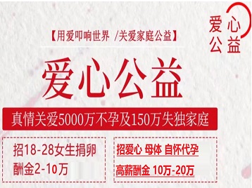 叶城捐卵助孕生子 爱心志愿者招募
